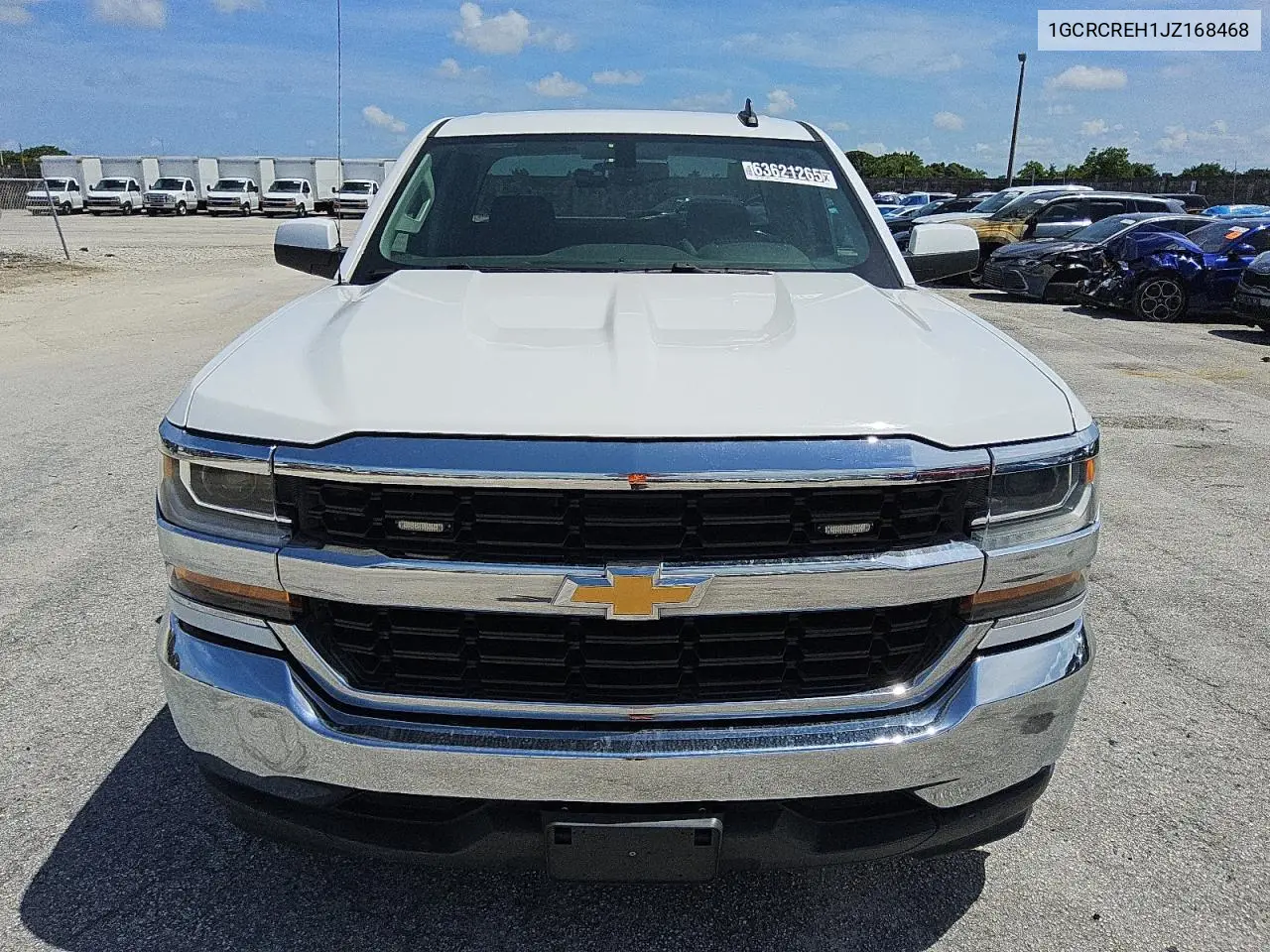 2018 Chevrolet Silverado C1500 Lt VIN: 1GCRCREH1JZ168468 Lot: 63621265