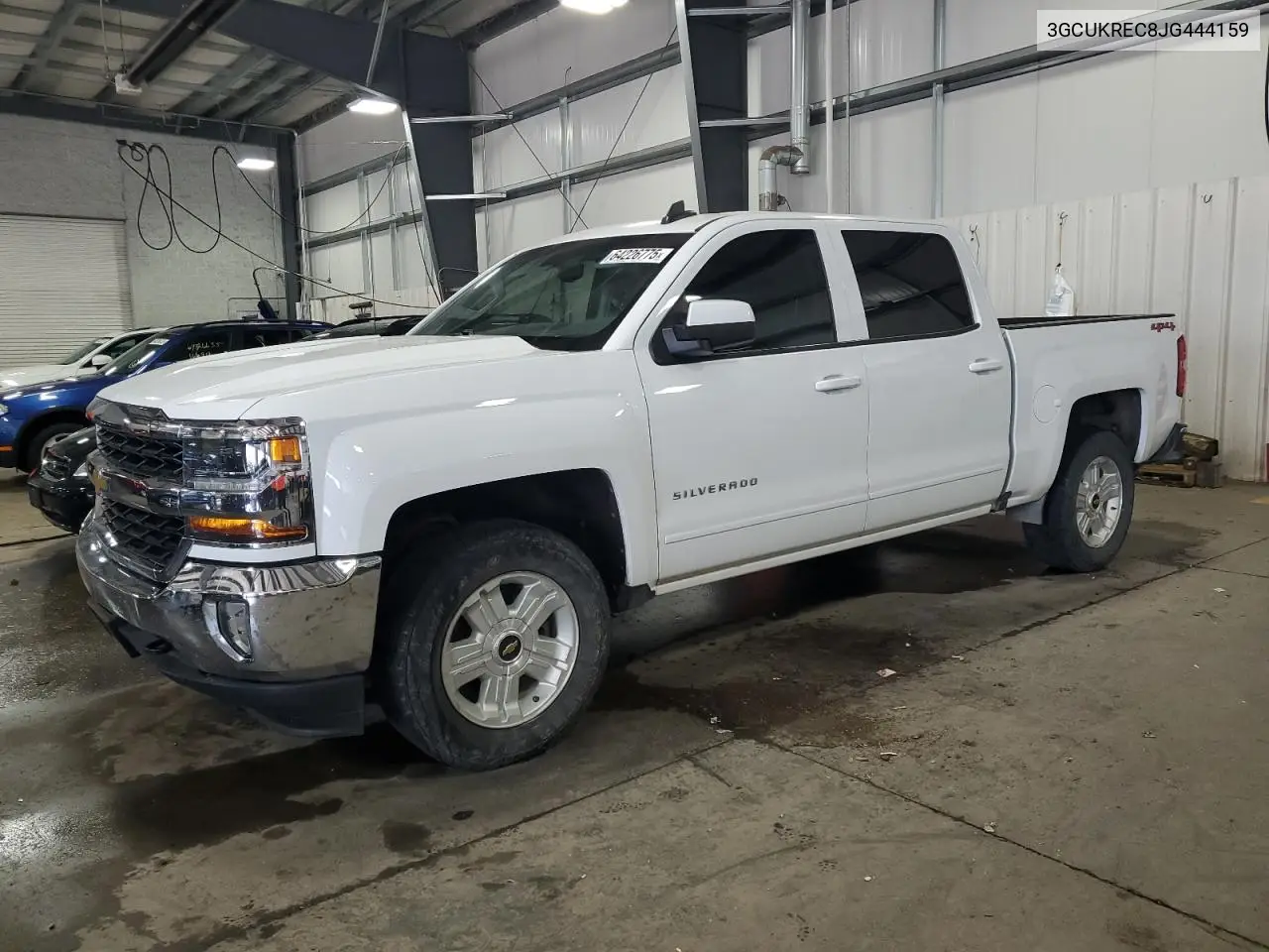 2018 Chevrolet Silverado K1500 Lt VIN: 3GCUKREC8JG444159 Lot: 64226775