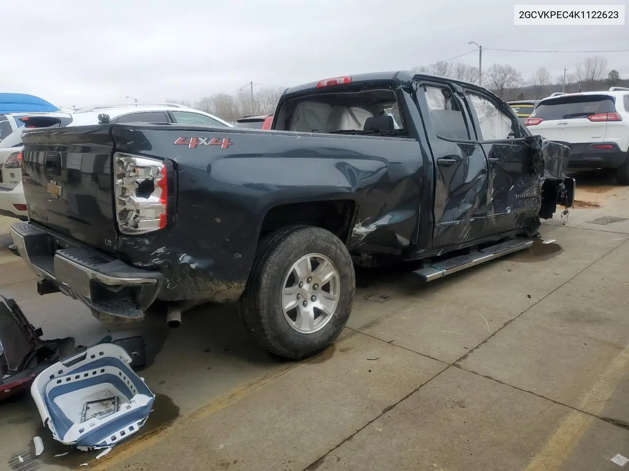 2019 Chevrolet Silverado Ld K1500 Lt VIN: 2GCVKPEC4K1122623 Lot: 44342855