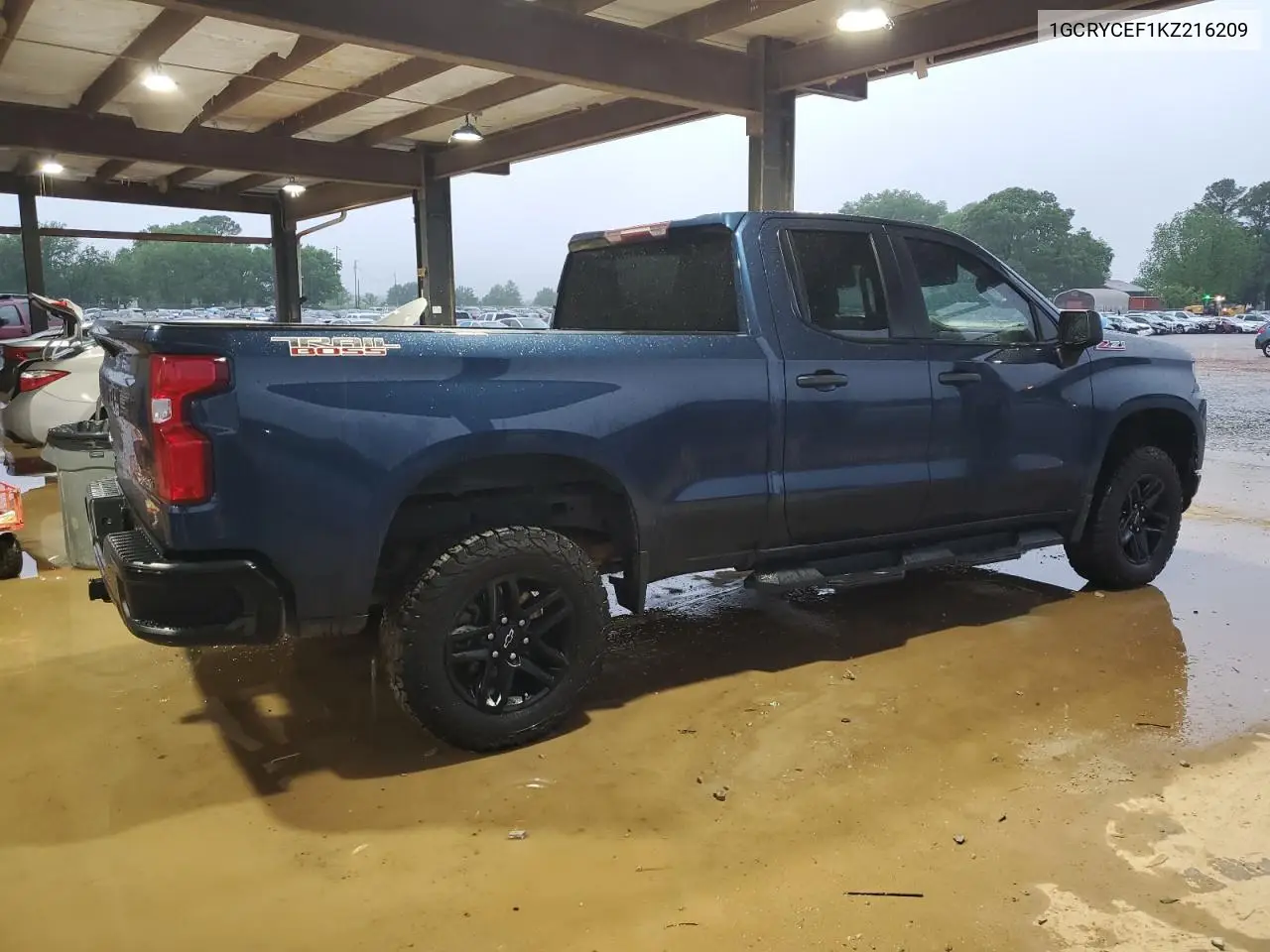 2019 Chevrolet Silverado K1500 Trail Boss Custom VIN: 1GCRYCEF1KZ216209 Lot: 53516735