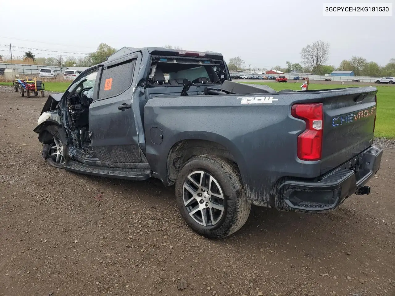 2019 Chevrolet Silverado K1500 Trail Boss Custom VIN: 3GCPYCEH2KG181530 Lot: 54564225