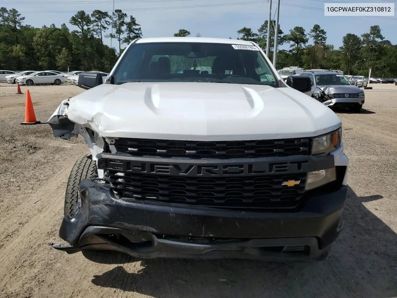 1gcpwaef0kz310812 1GCPWAEF0KZ310812 2019 Chevrolet Silverado C1500