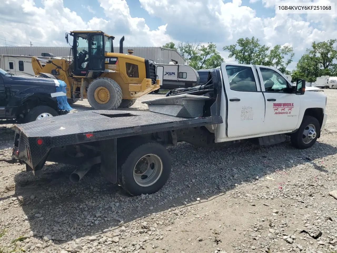2019 Chevrolet Silverado K3500 VIN: 1GB4KVCY6KF251068 Lot: 56331295