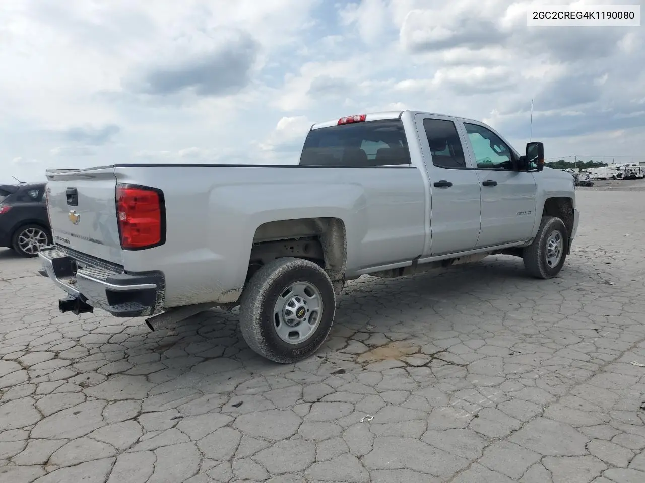 2019 Chevrolet Silverado C2500 Heavy Duty VIN: 2GC2CREG4K1190080 Lot: 56369635