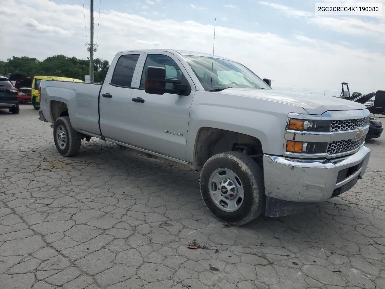 2019 Chevrolet Silverado C2500 Heavy Duty VIN: 2GC2CREG4K1190080 Lot: 56369635