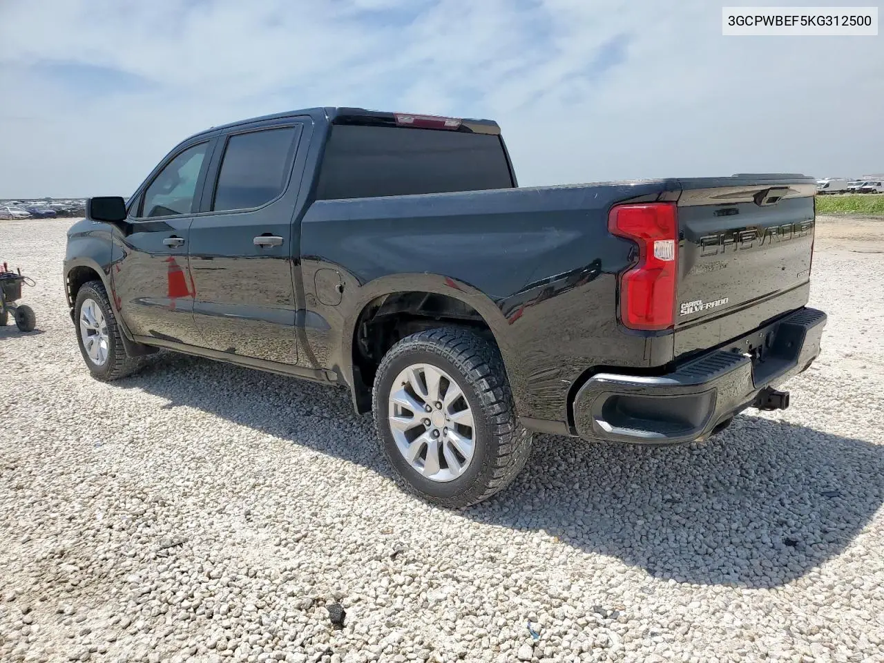 2019 Chevrolet Silverado C1500 Custom VIN: 3GCPWBEF5KG312500 Lot: 57147125