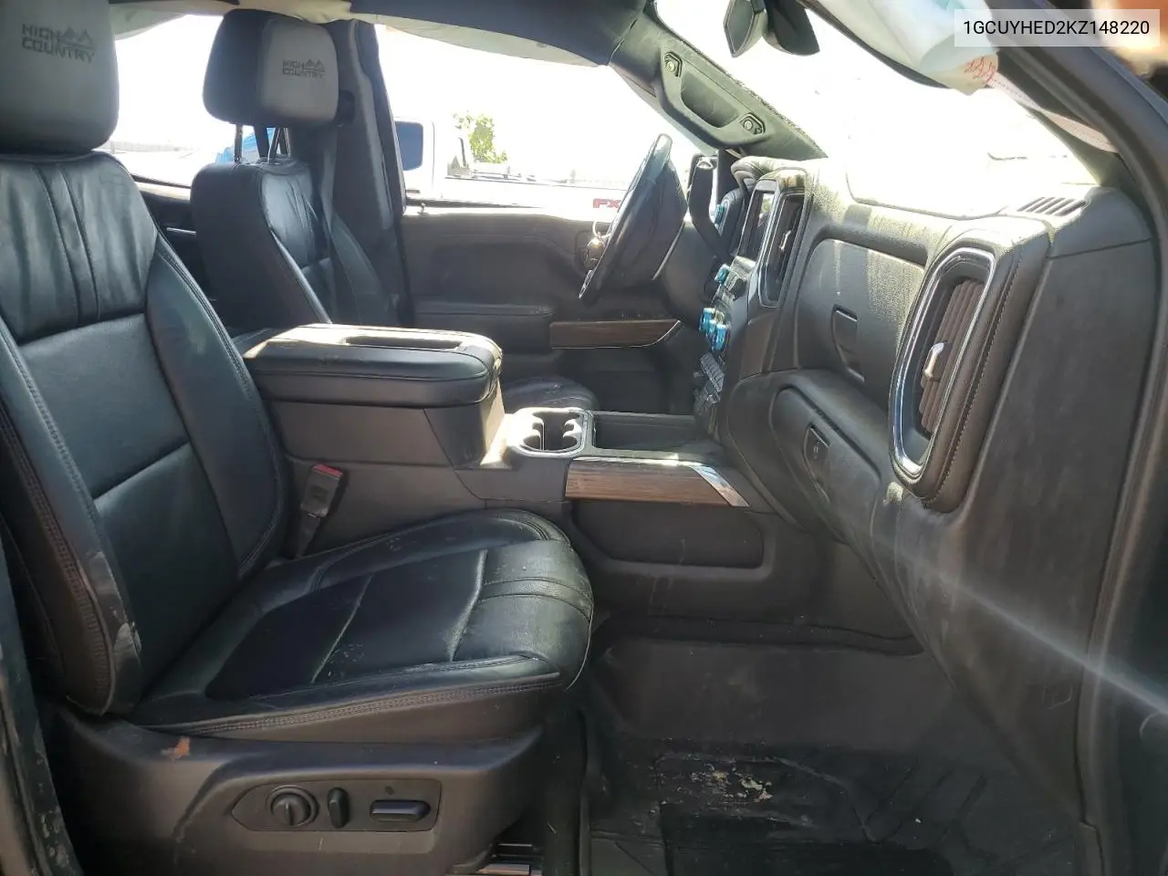 2019 Chevrolet Silverado K1500 High Country VIN: 1GCUYHED2KZ148220 Lot: 58994095