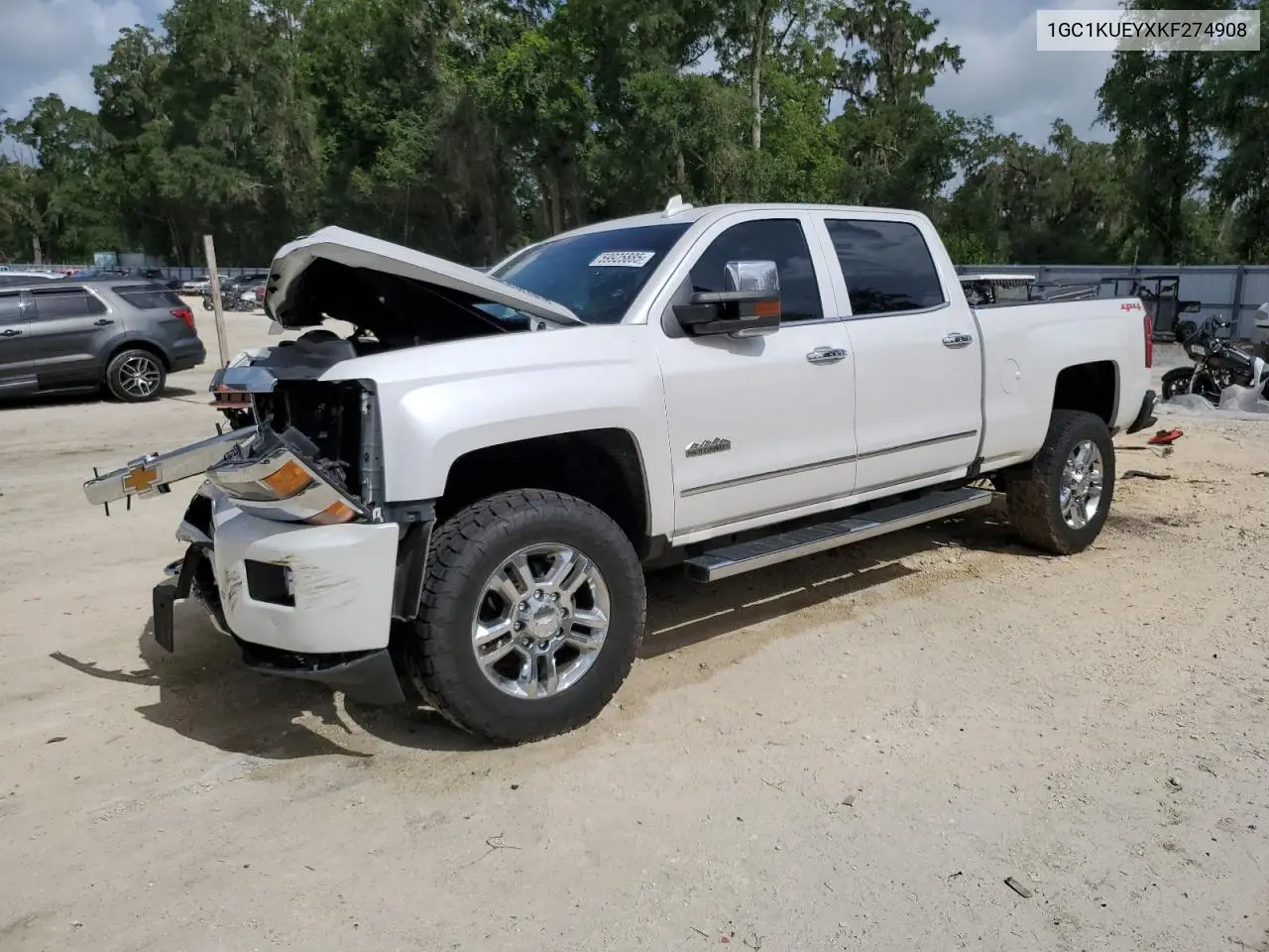 2019 Chevrolet Silverado K2500 High Country VIN: 1GC1KUEYXKF274908 Lot: 59925885