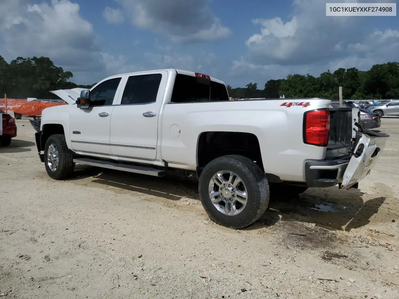 2019 Chevrolet Silverado K2500 High Country VIN: 1GC1KUEYXKF274908 Lot: 59925885