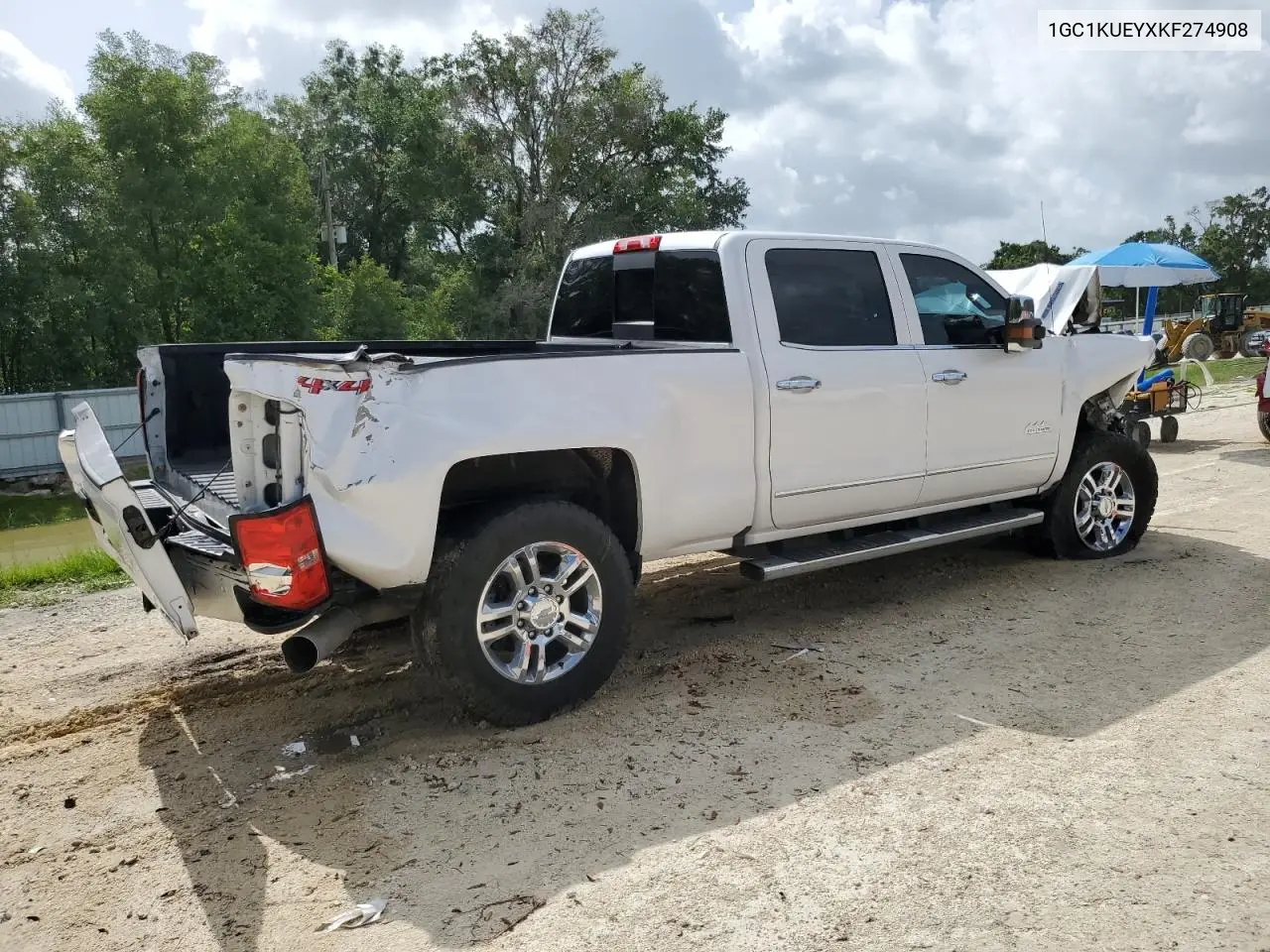 2019 Chevrolet Silverado K2500 High Country VIN: 1GC1KUEYXKF274908 Lot: 59925885