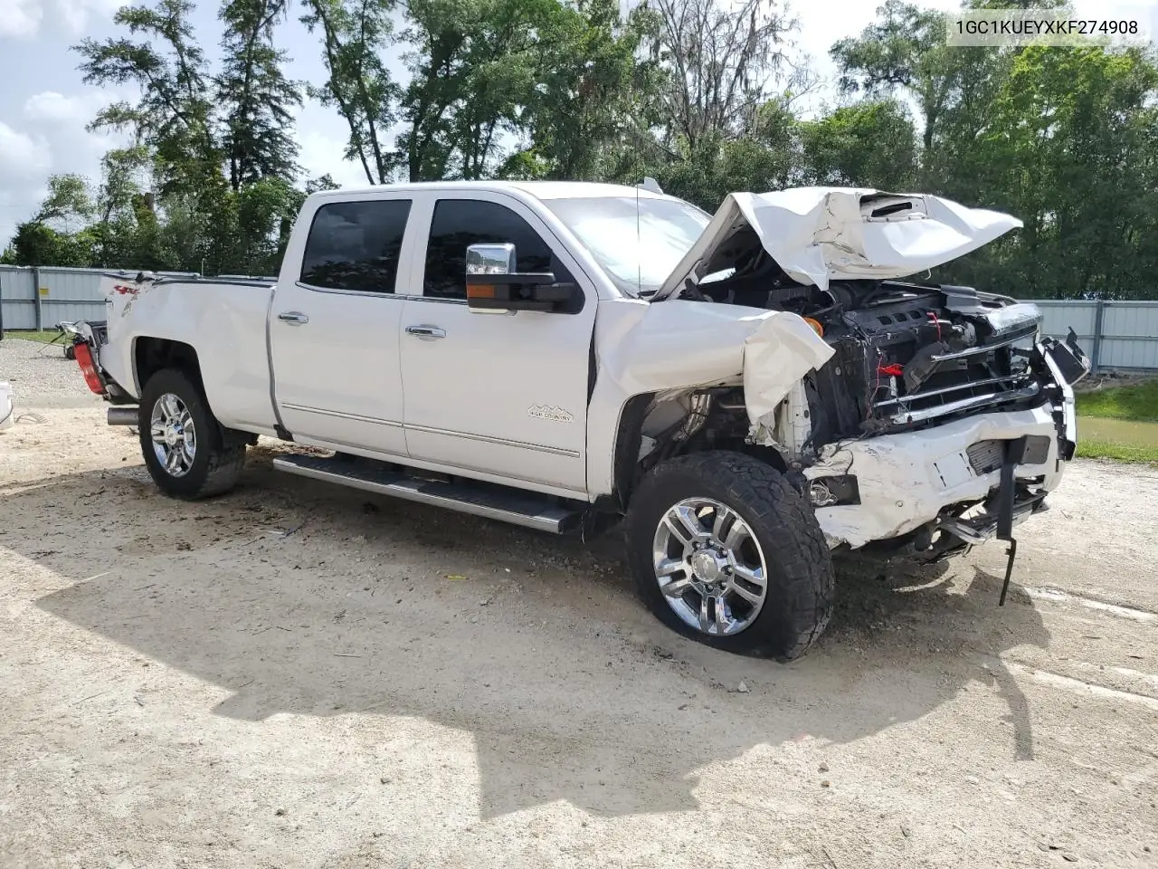 2019 Chevrolet Silverado K2500 High Country VIN: 1GC1KUEYXKF274908 Lot: 59925885