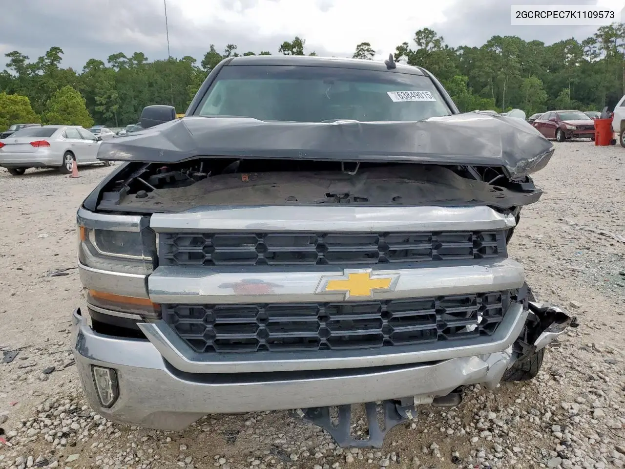 2019 Chevrolet Silverado Ld C1500 Lt VIN: 2GCRCPEC7K1109573 Lot: 63849015