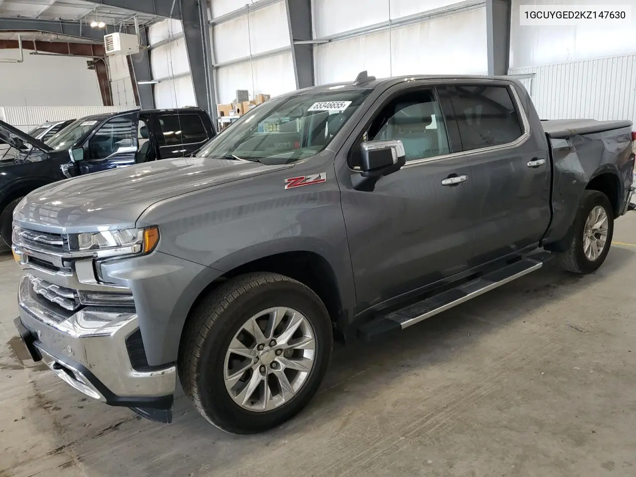 2019 Chevrolet Silverado K1500 Ltz VIN: 1GCUYGED2KZ147630 Lot: 65346655