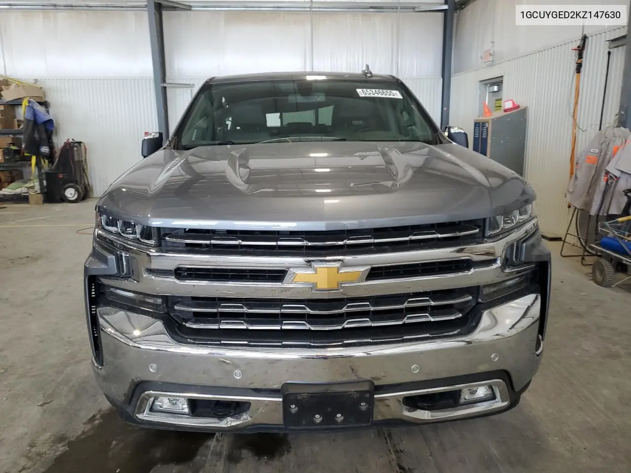 2019 Chevrolet Silverado K1500 Ltz VIN: 1GCUYGED2KZ147630 Lot: 65346655