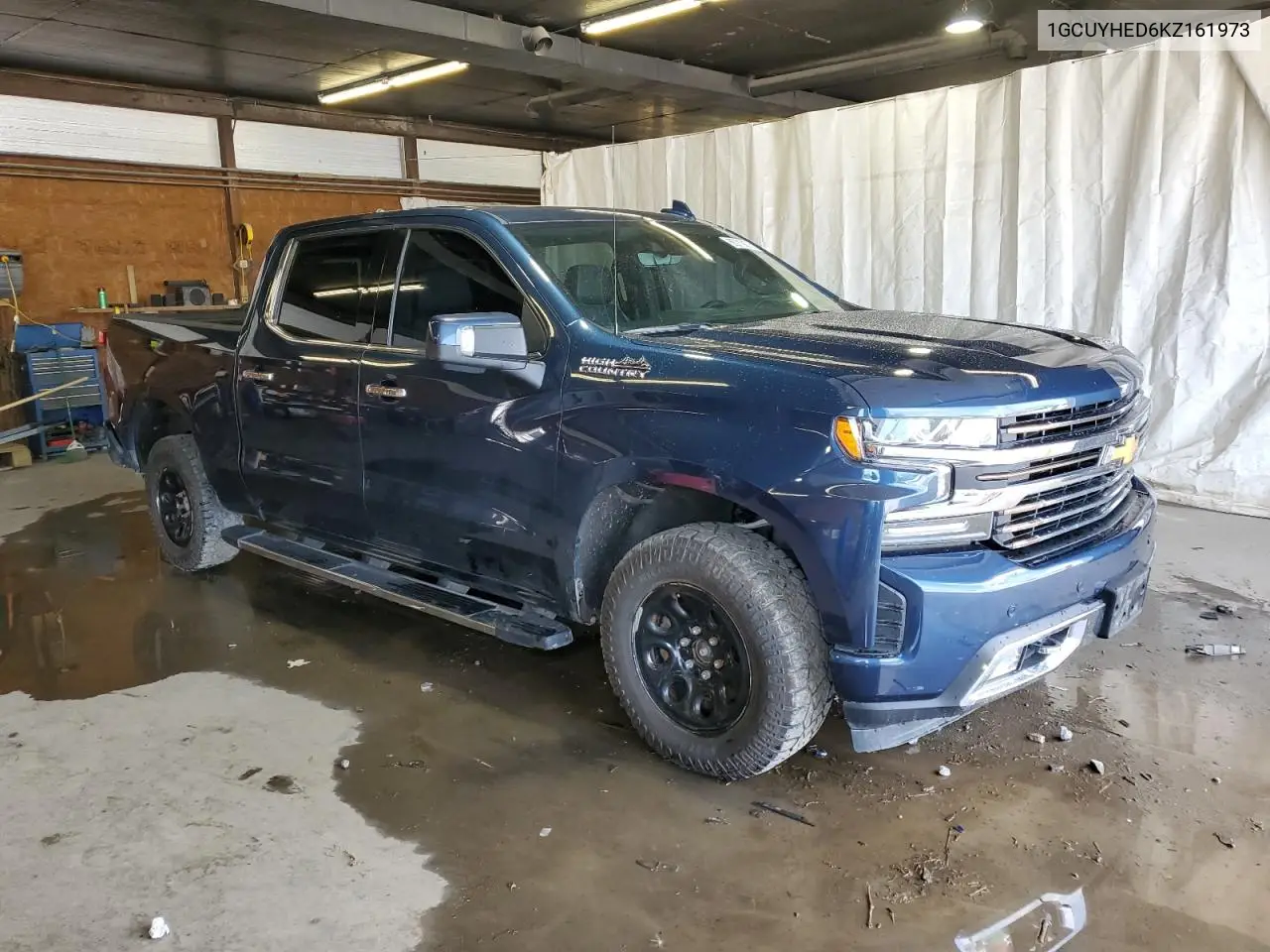2019 Chevrolet Silverado K1500 High Country VIN: 1GCUYHED6KZ161973 Lot: 65719875