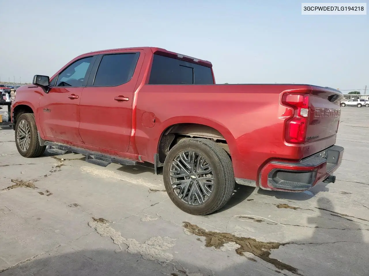 2020 Chevrolet Silverado C1500 Rst VIN: 3GCPWDED7LG194218 Lot: 56584525