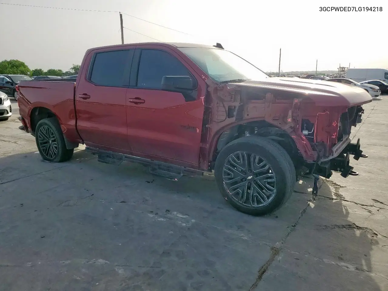 2020 Chevrolet Silverado C1500 Rst VIN: 3GCPWDED7LG194218 Lot: 56584525
