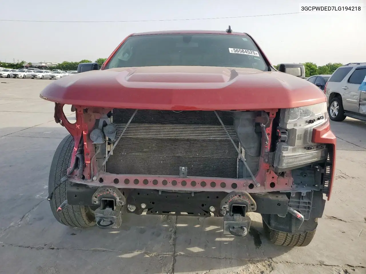 2020 Chevrolet Silverado C1500 Rst VIN: 3GCPWDED7LG194218 Lot: 56584525