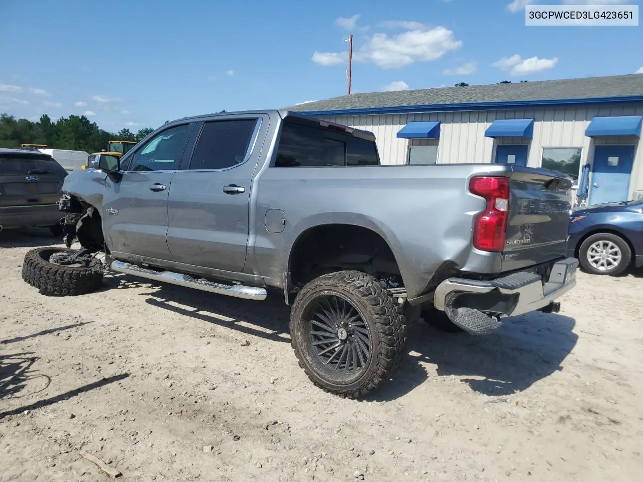 2020 Chevrolet Silverado C1500 Lt VIN: 3GCPWCED3LG423651 Lot: 56826345