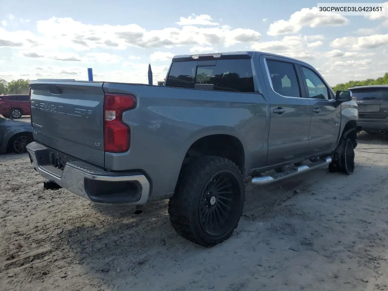 2020 Chevrolet Silverado C1500 Lt VIN: 3GCPWCED3LG423651 Lot: 56826345