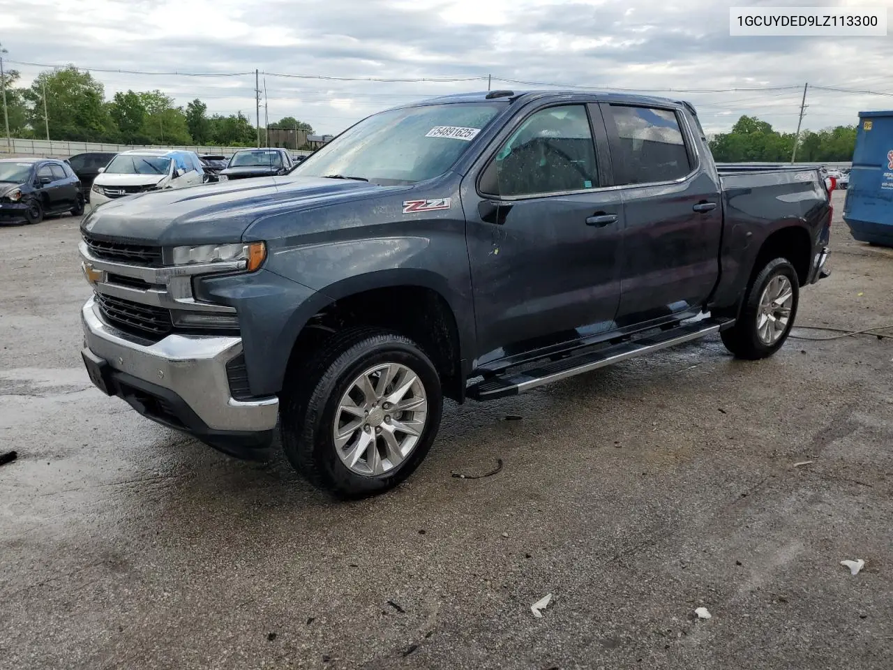 2020 Chevrolet Silverado K1500 Lt VIN: 1GCUYDED9LZ113300 Lot: 56918255
