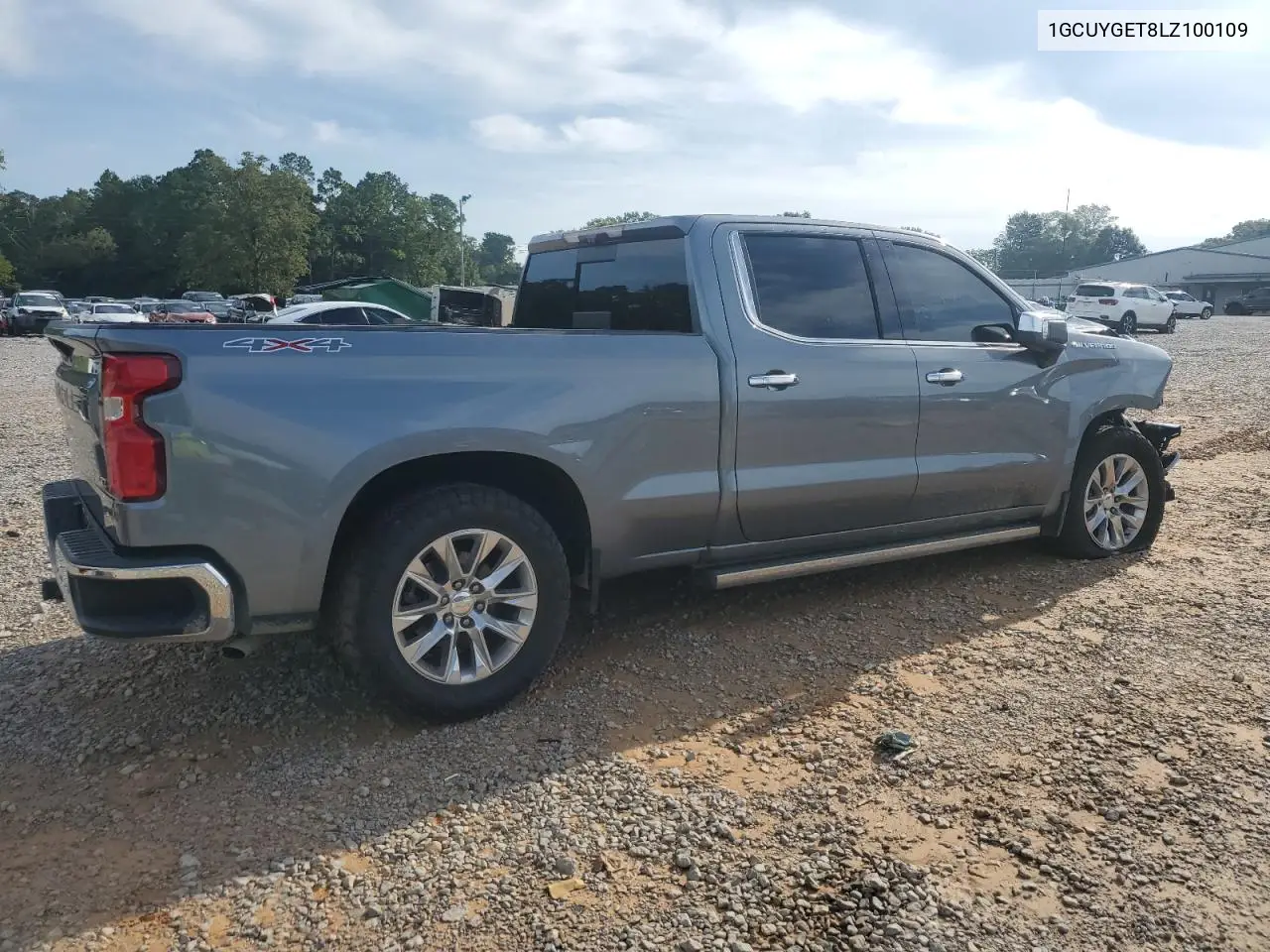 2020 Chevrolet Silverado K1500 Ltz VIN: 1GCUYGET8LZ100109 Lot: 62085915