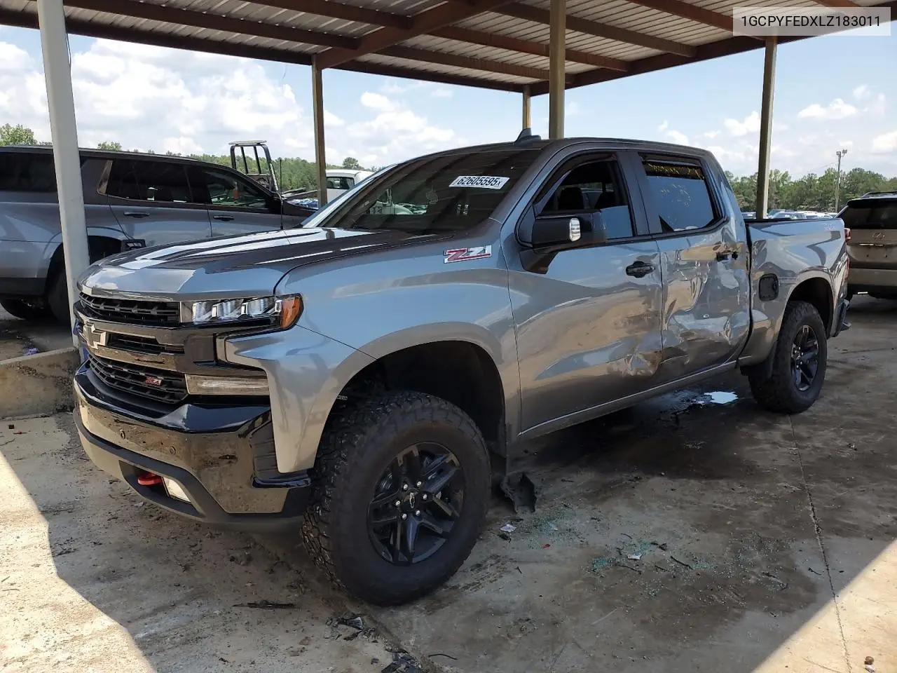 2020 Chevrolet Silverado K1500 Lt Trail Boss VIN: 1GCPYFEDXLZ183011 Lot: 62605595