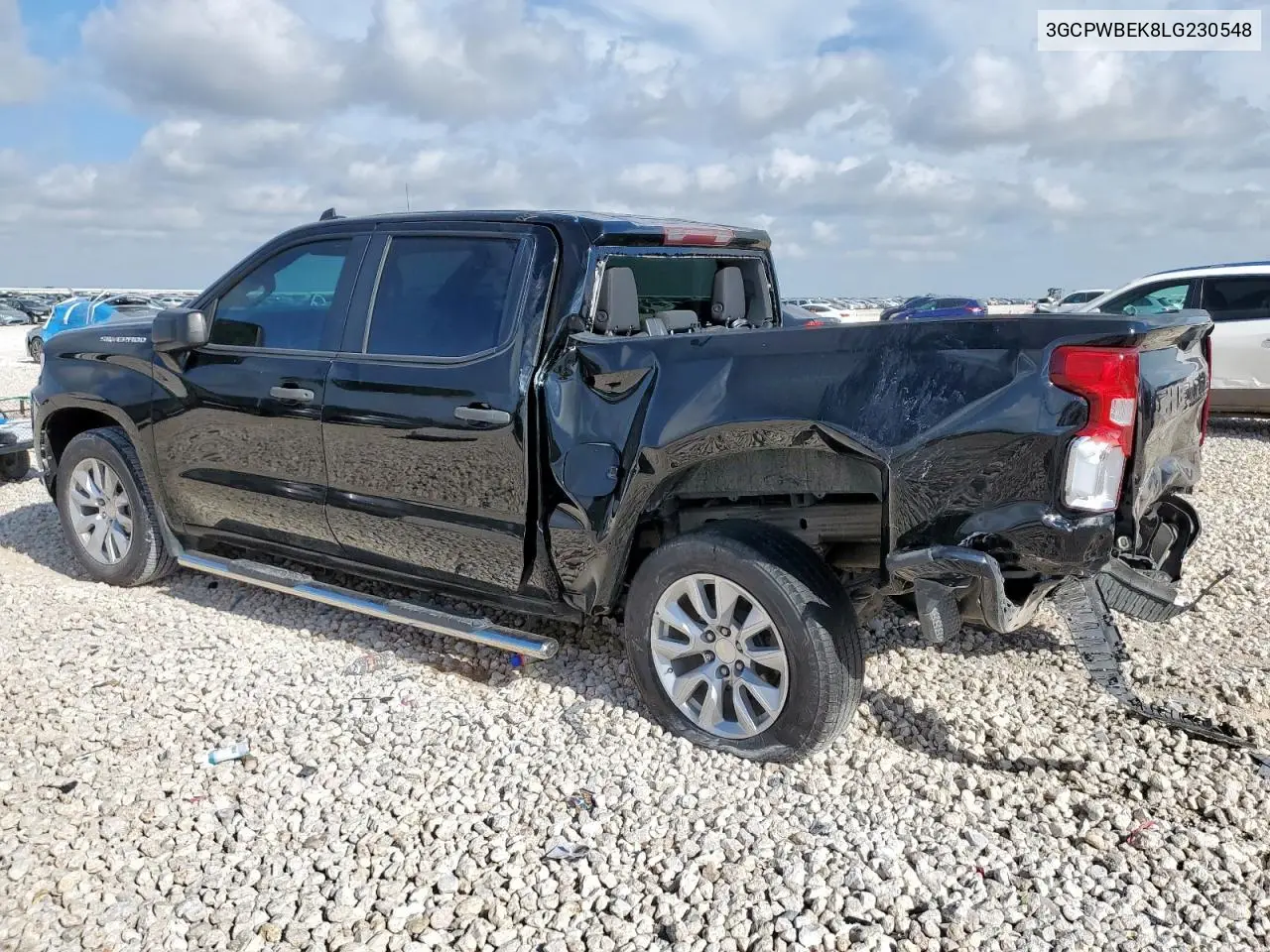 2020 Chevrolet Silverado C1500 Custom VIN: 3GCPWBEK8LG230548 Lot: 65616175