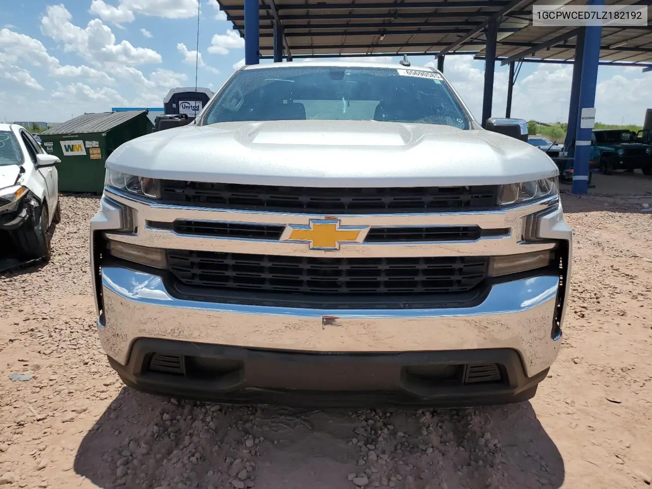2020 Chevrolet Silverado C1500 Lt VIN: 1GCPWCED7LZ182192 Lot: 65690585