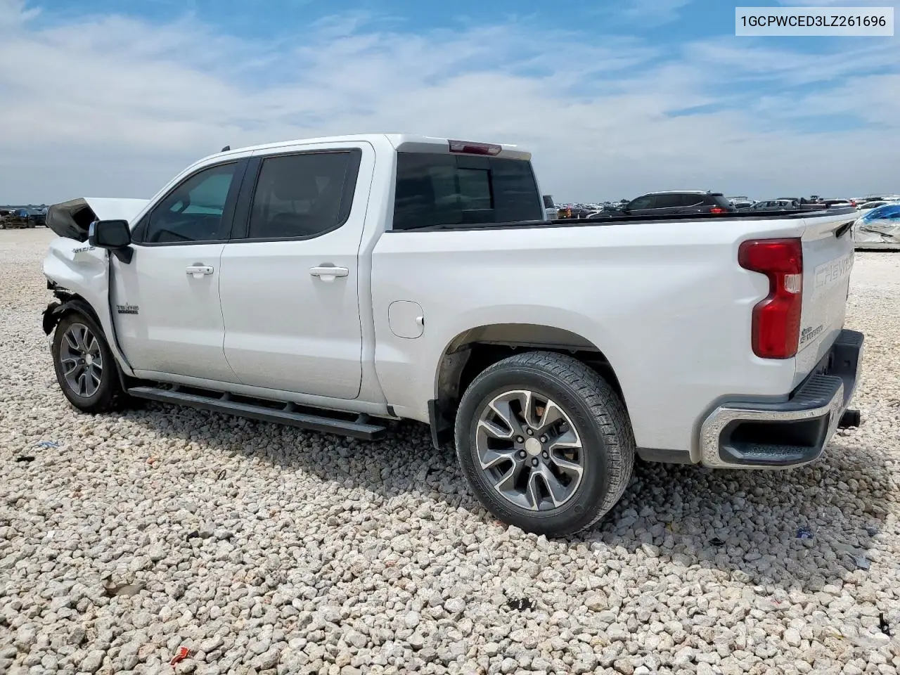 2020 Chevrolet Silverado C1500 Lt VIN: 1GCPWCED3LZ261696 Lot: 65722415
