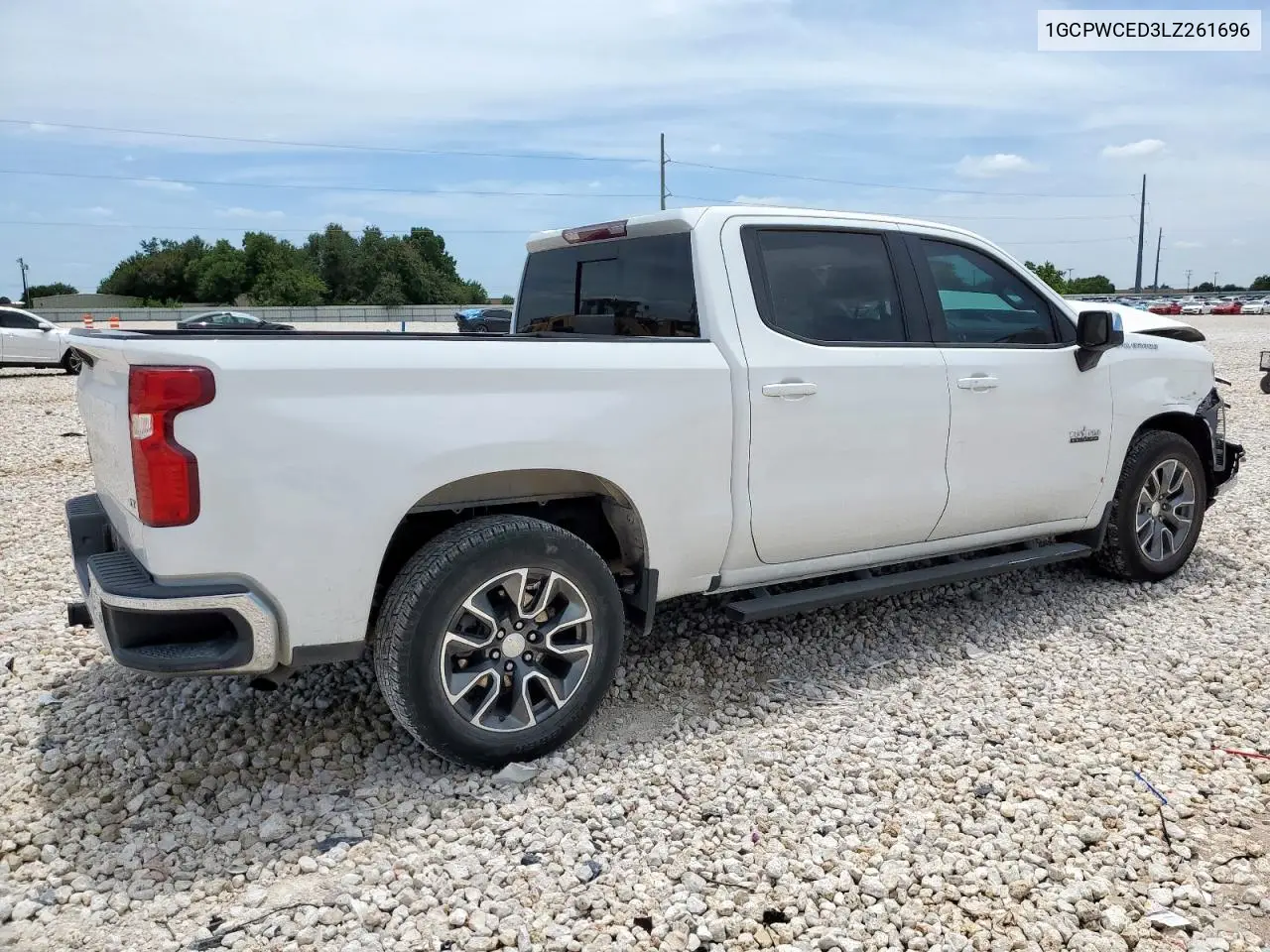 2020 Chevrolet Silverado C1500 Lt VIN: 1GCPWCED3LZ261696 Lot: 65722415