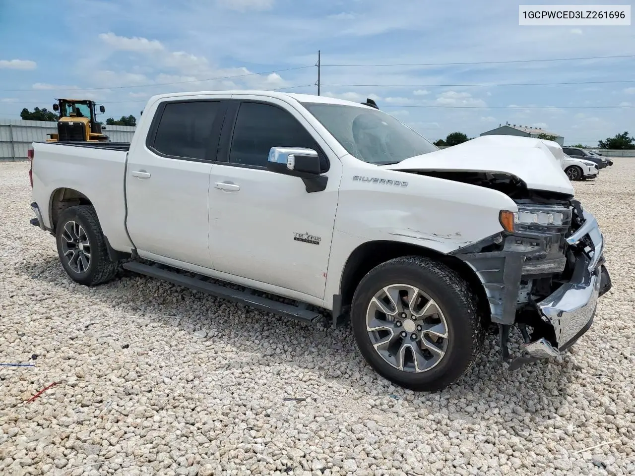 2020 Chevrolet Silverado C1500 Lt VIN: 1GCPWCED3LZ261696 Lot: 65722415