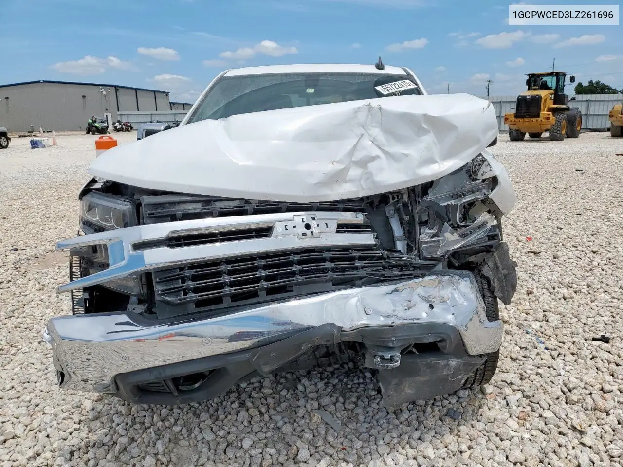 2020 Chevrolet Silverado C1500 Lt VIN: 1GCPWCED3LZ261696 Lot: 65722415