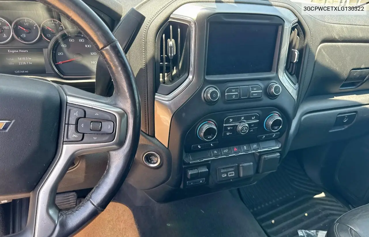 2020 Chevrolet Silverado C1500 Lt VIN: 3GCPWCETXLG130322 Lot: 66176655