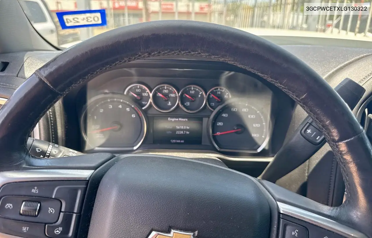 2020 Chevrolet Silverado C1500 Lt VIN: 3GCPWCETXLG130322 Lot: 66176655