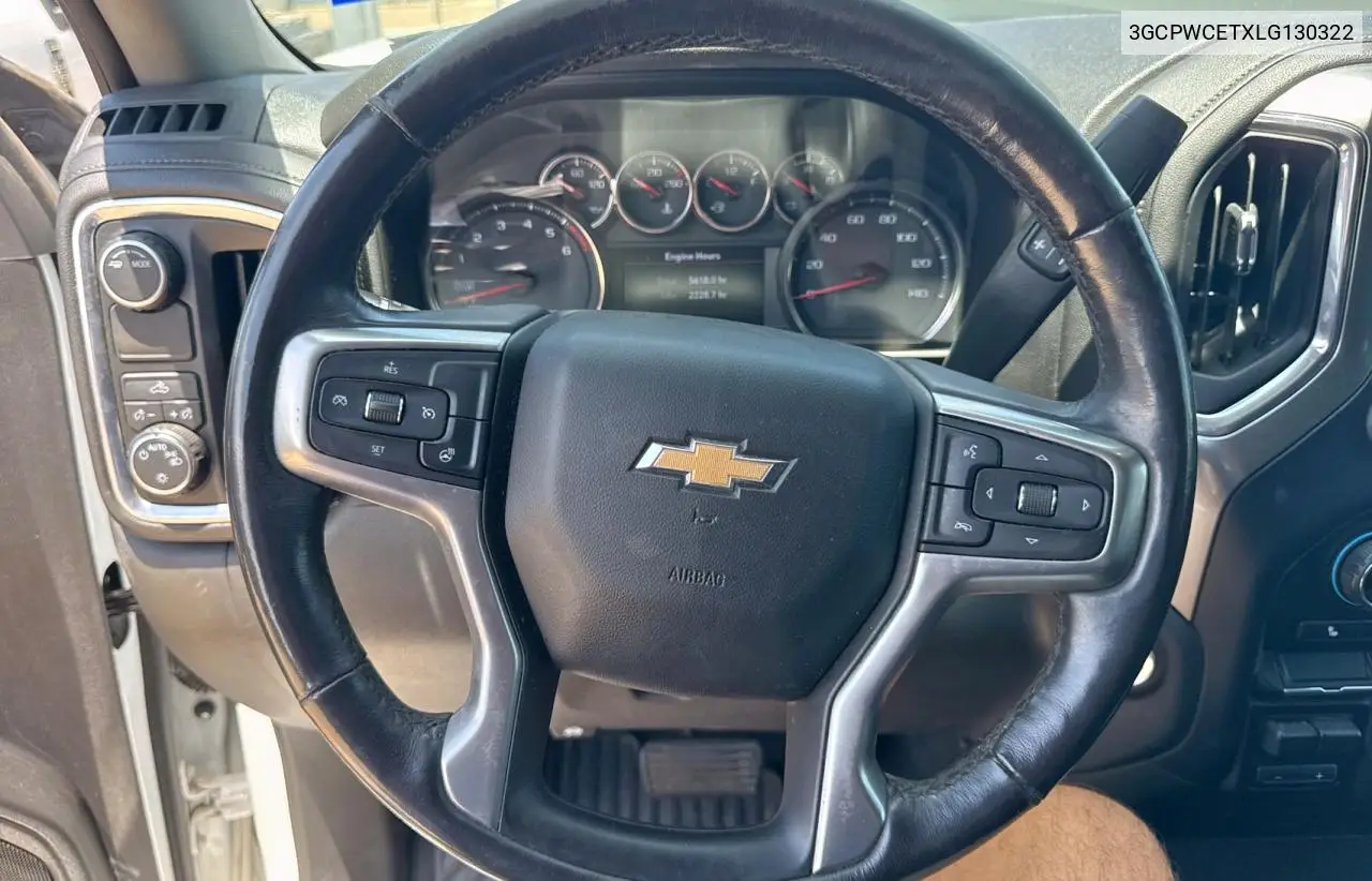 2020 Chevrolet Silverado C1500 Lt VIN: 3GCPWCETXLG130322 Lot: 66176655