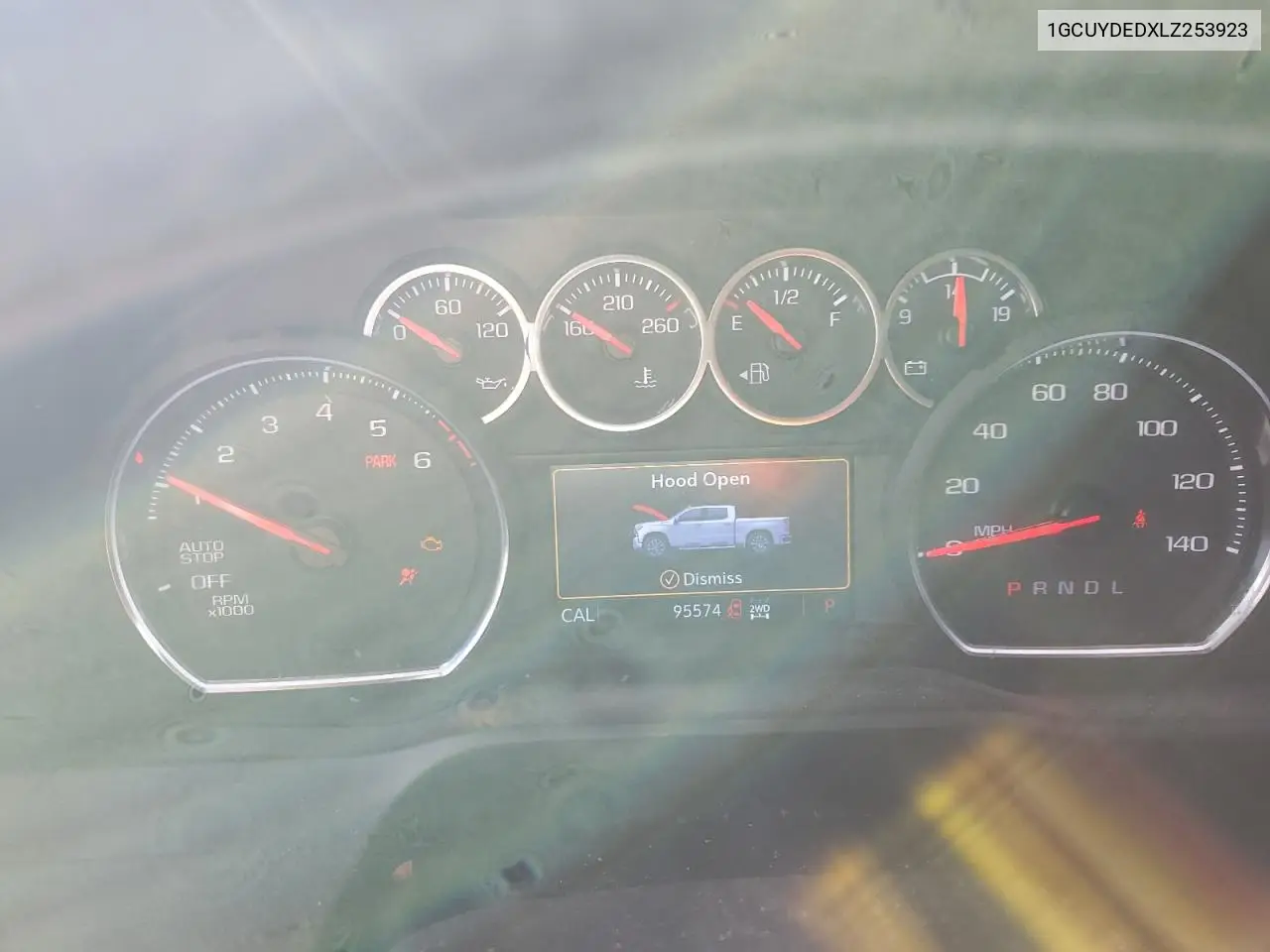2020 Chevrolet Silverado K1500 Lt VIN: 1GCUYDEDXLZ253923 Lot: 82211904