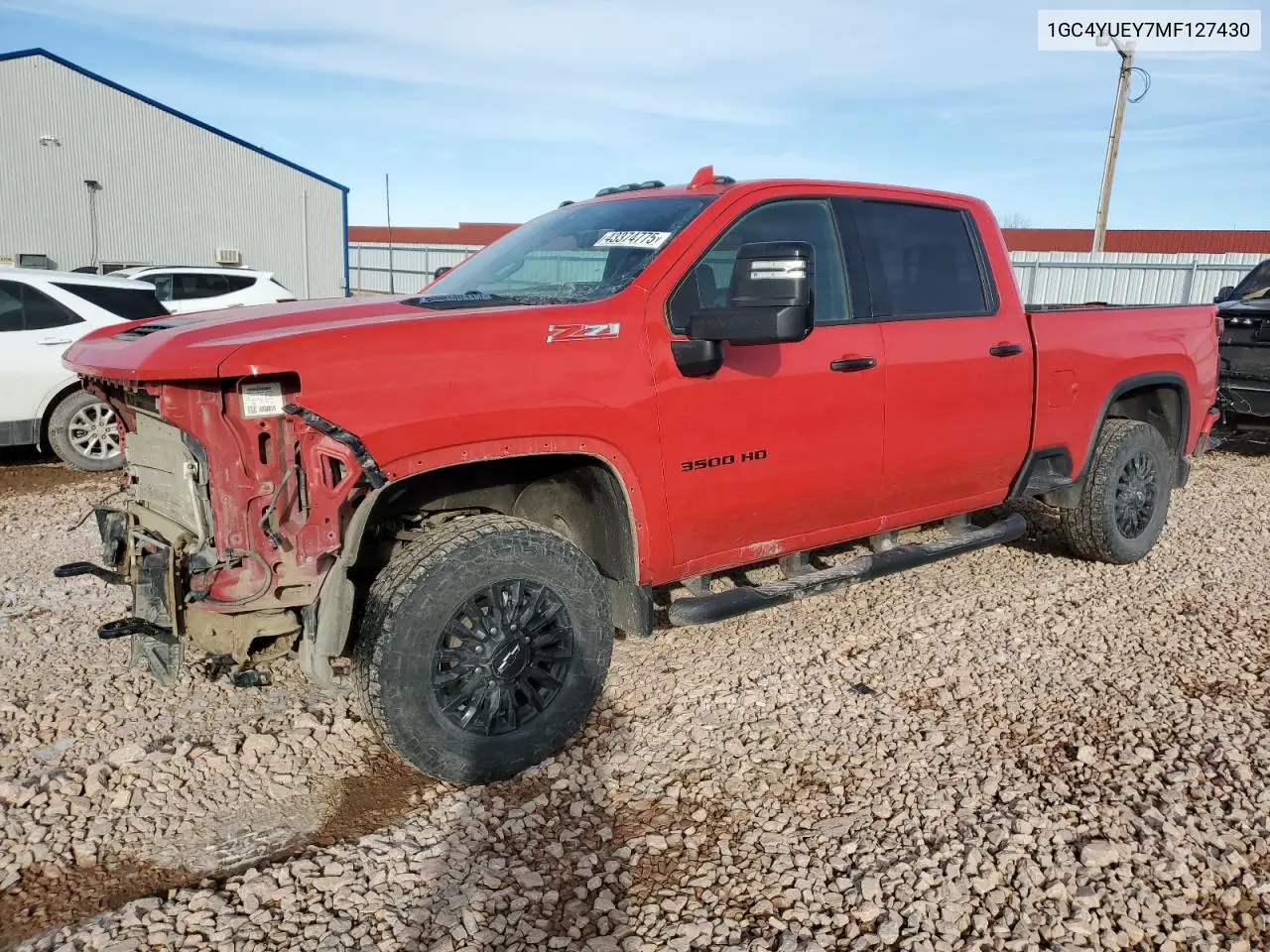 2021 Chevrolet Silverado K3500 Ltz VIN: 1GC4YUEY7MF127430 Lot: 43374775