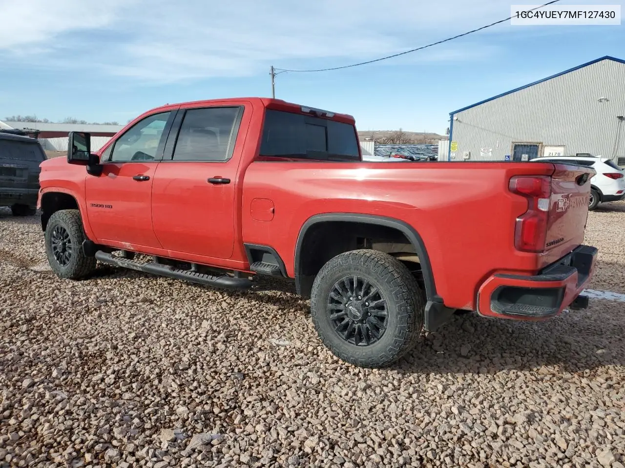 2021 Chevrolet Silverado K3500 Ltz VIN: 1GC4YUEY7MF127430 Lot: 43374775