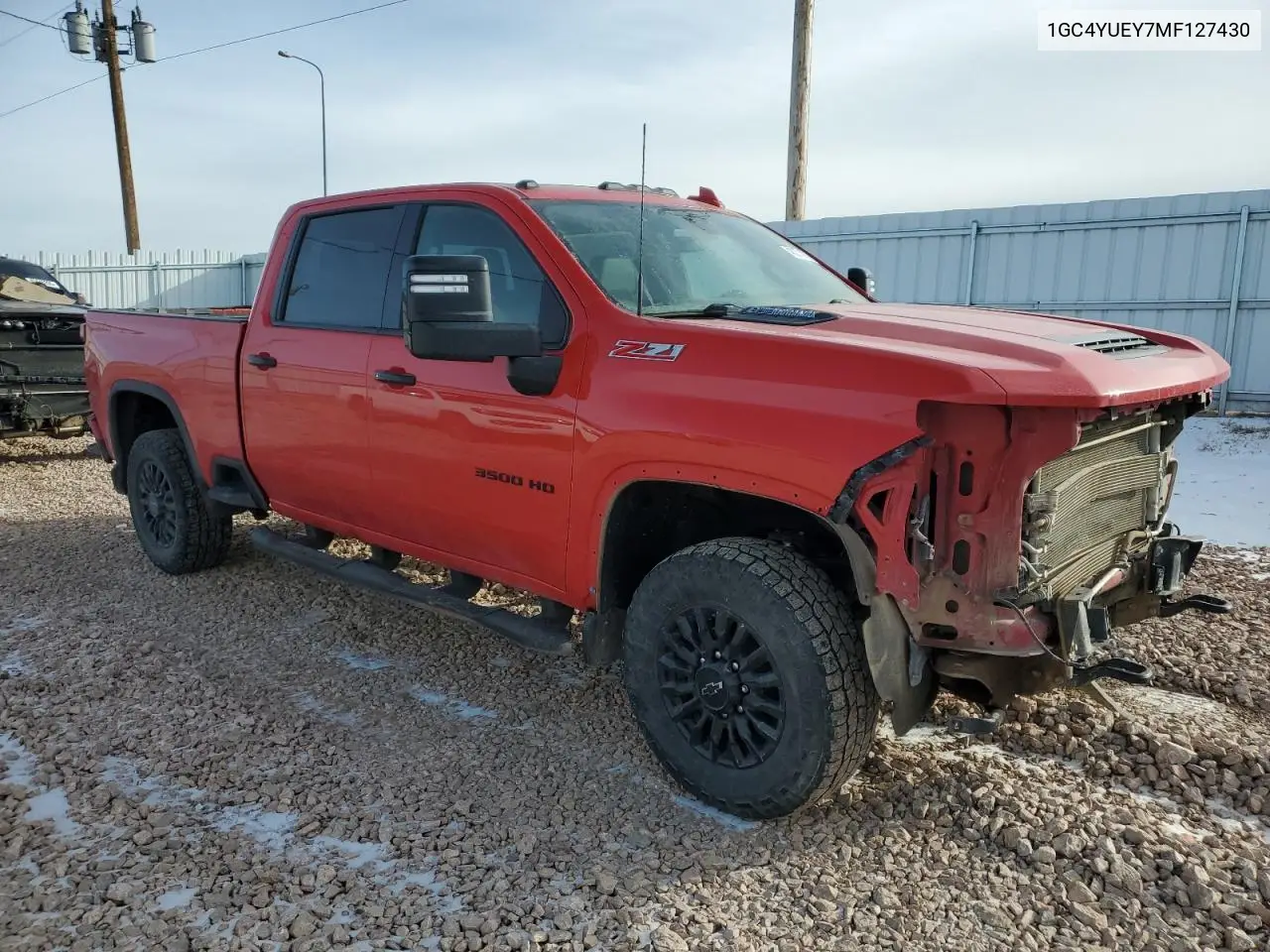 2021 Chevrolet Silverado K3500 Ltz VIN: 1GC4YUEY7MF127430 Lot: 43374775