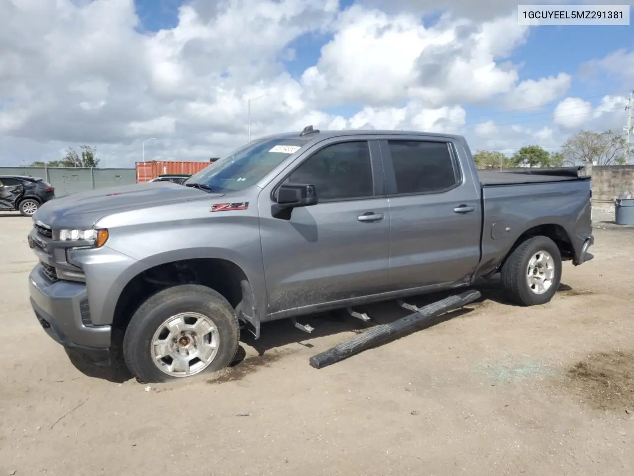 2021 Chevrolet Silverado K1500 Rst VIN: 1GCUYEEL5MZ291381 Lot: 45164955