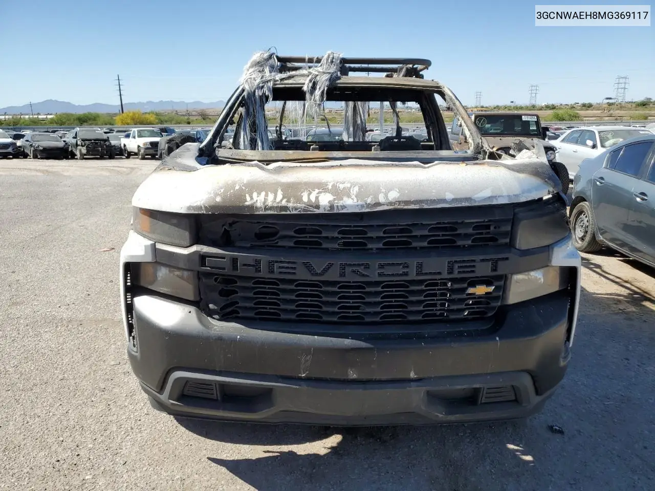 2021 Chevrolet Silverado C1500 VIN: 3GCNWAEH8MG369117 Lot: 52933944