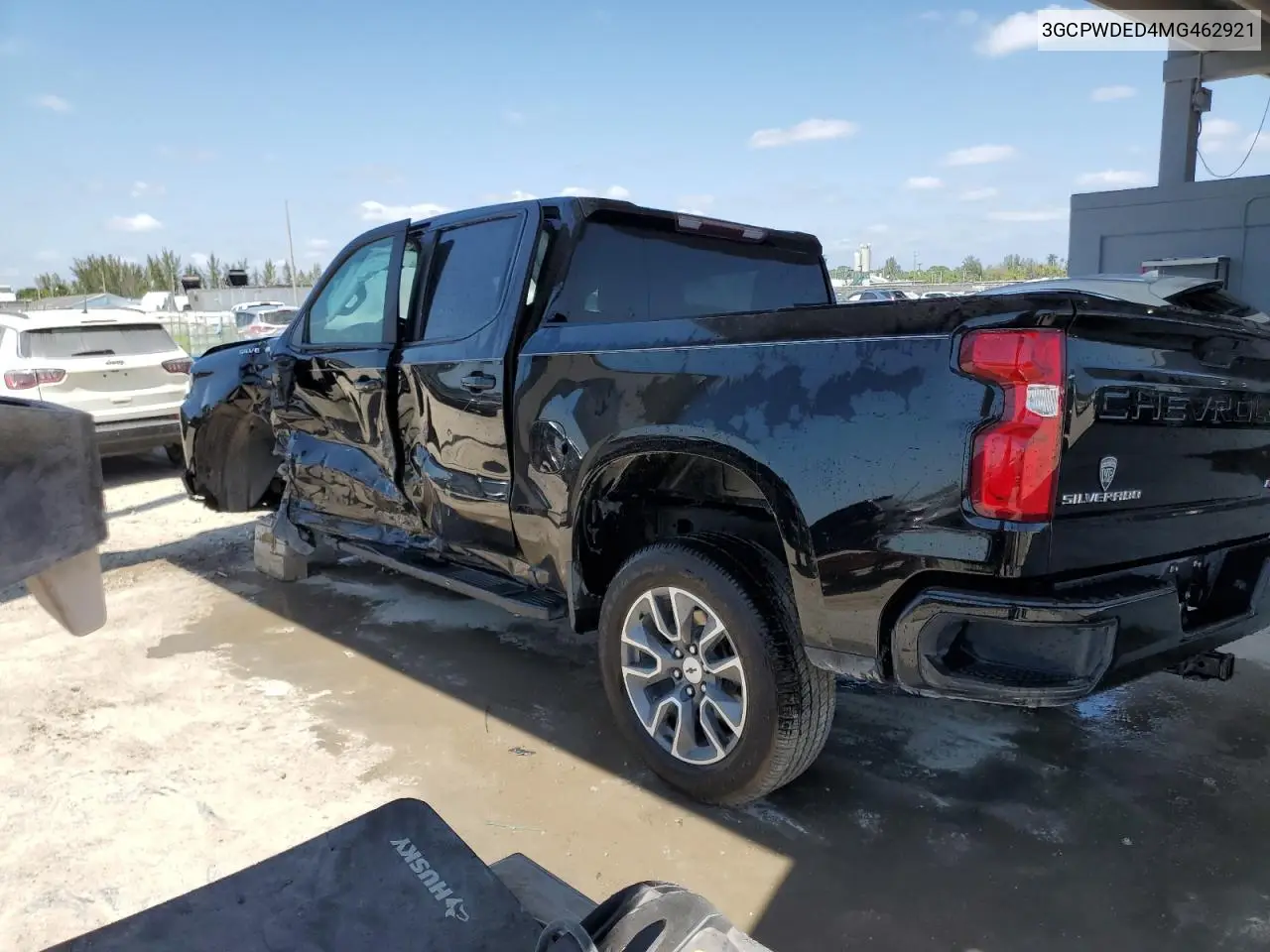2021 Chevrolet Silverado C1500 Rst VIN: 3GCPWDED4MG462921 Lot: 54206875