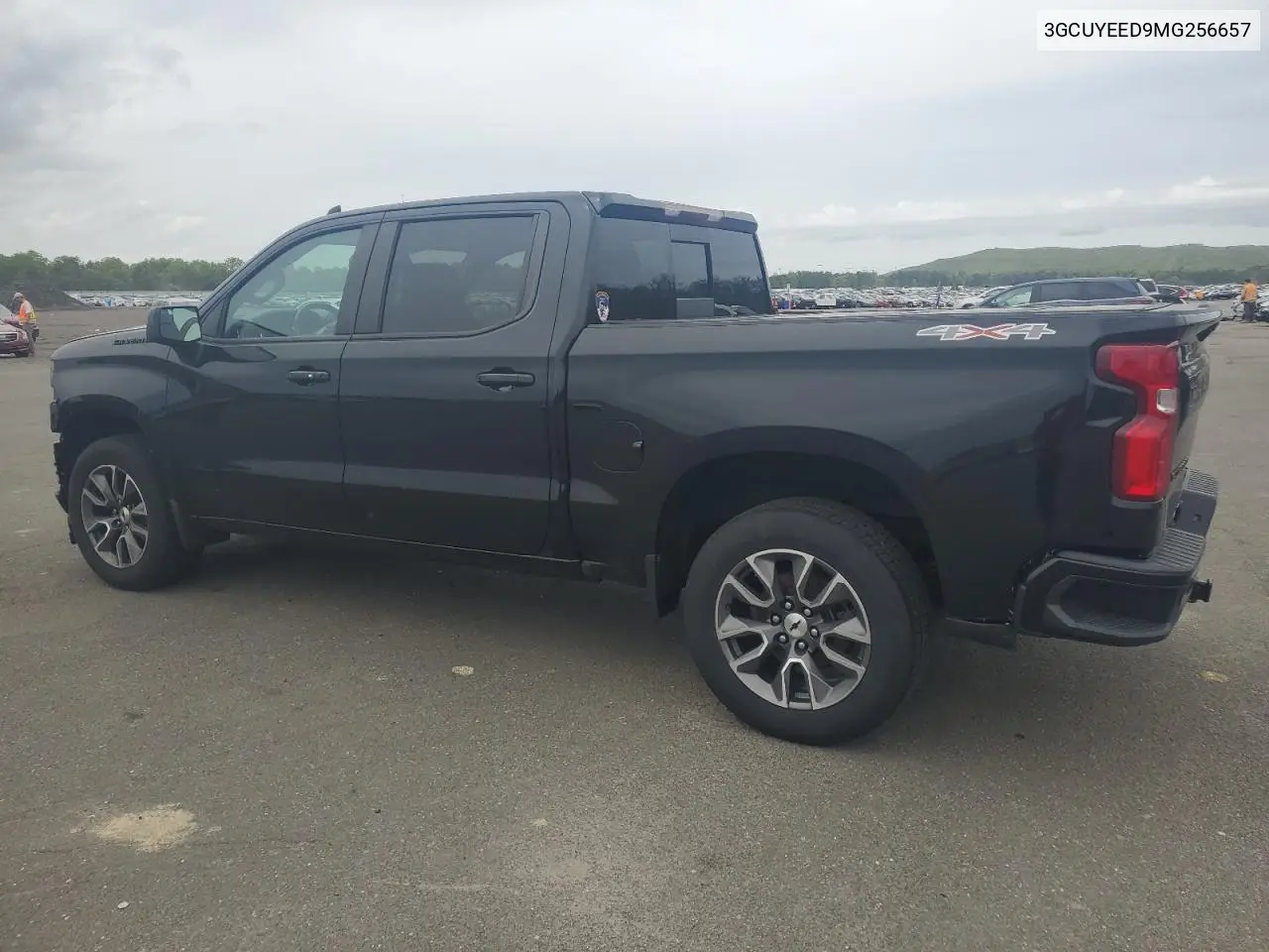 2021 Chevrolet Silverado K1500 Rst VIN: 3GCUYEED9MG256657 Lot: 54455845