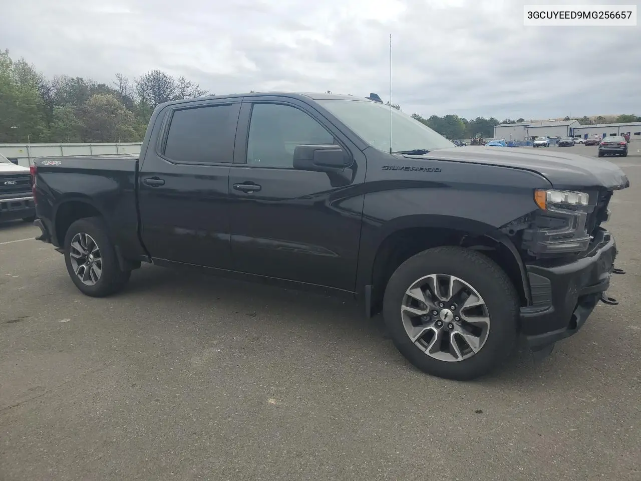2021 Chevrolet Silverado K1500 Rst VIN: 3GCUYEED9MG256657 Lot: 54455845
