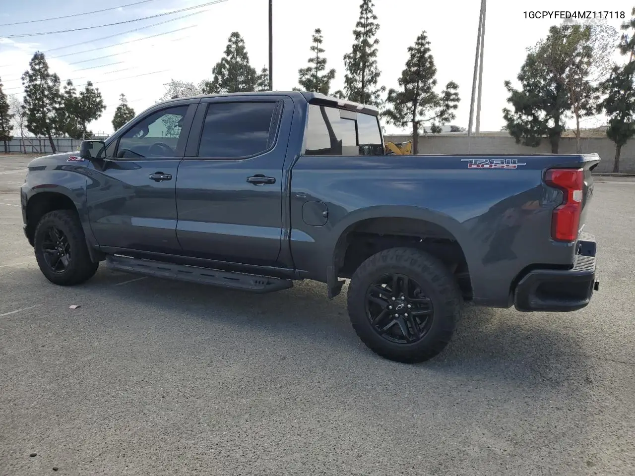 2021 Chevrolet Silverado K1500 Lt Trail Boss VIN: 1GCPYFED4MZ117118 Lot: 54880405