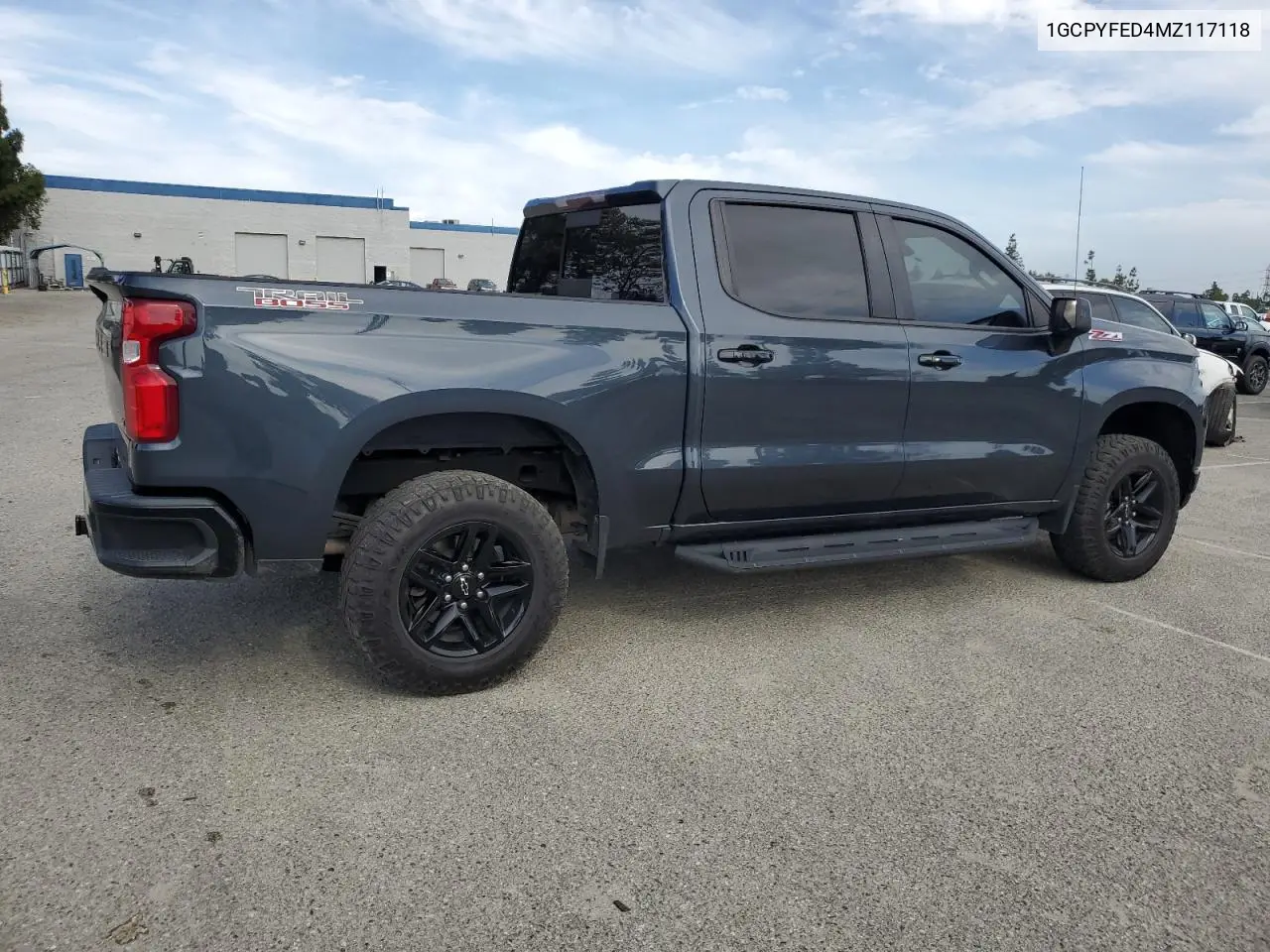 2021 Chevrolet Silverado K1500 Lt Trail Boss VIN: 1GCPYFED4MZ117118 Lot: 54880405