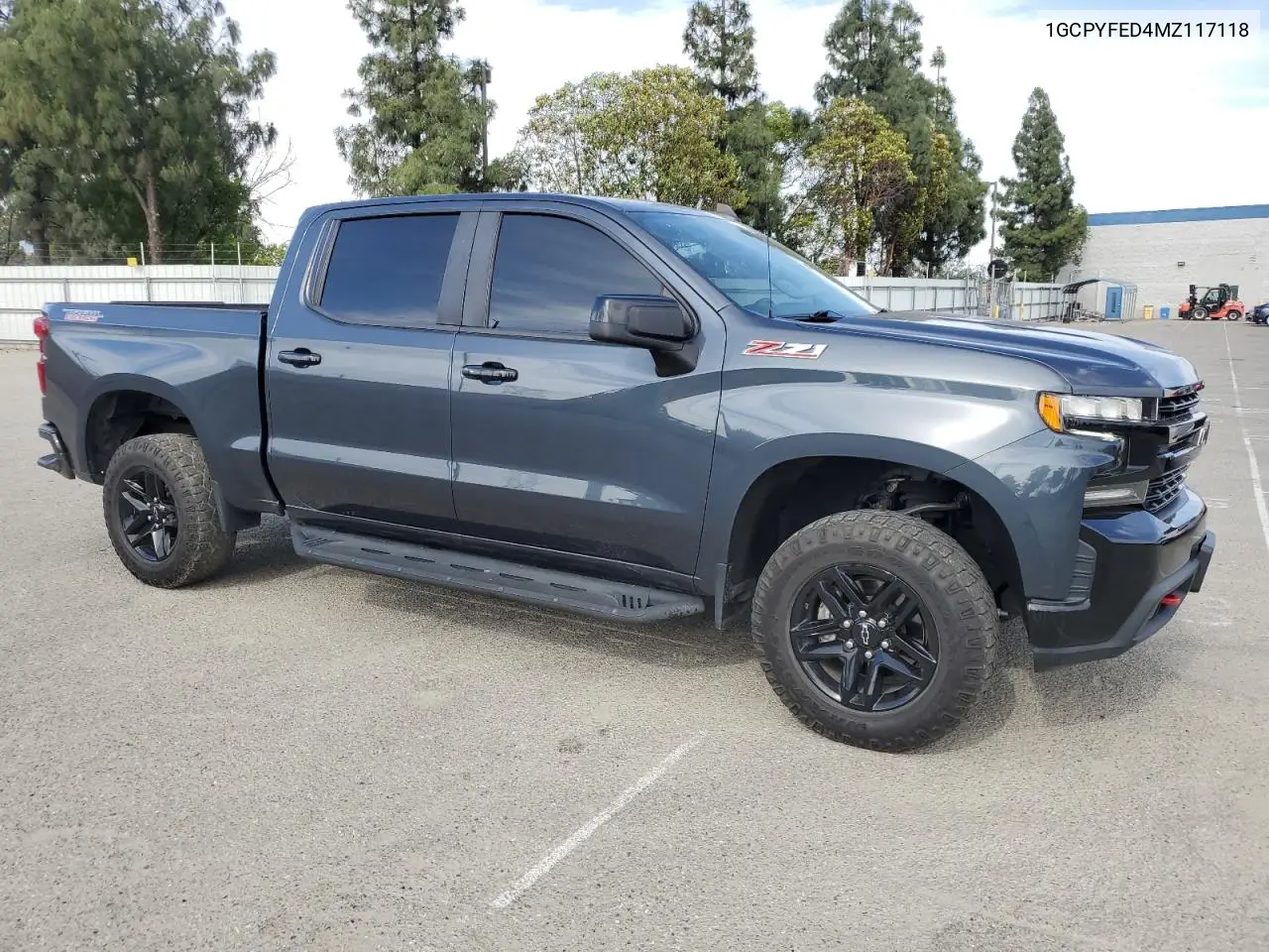 2021 Chevrolet Silverado K1500 Lt Trail Boss VIN: 1GCPYFED4MZ117118 Lot: 54880405