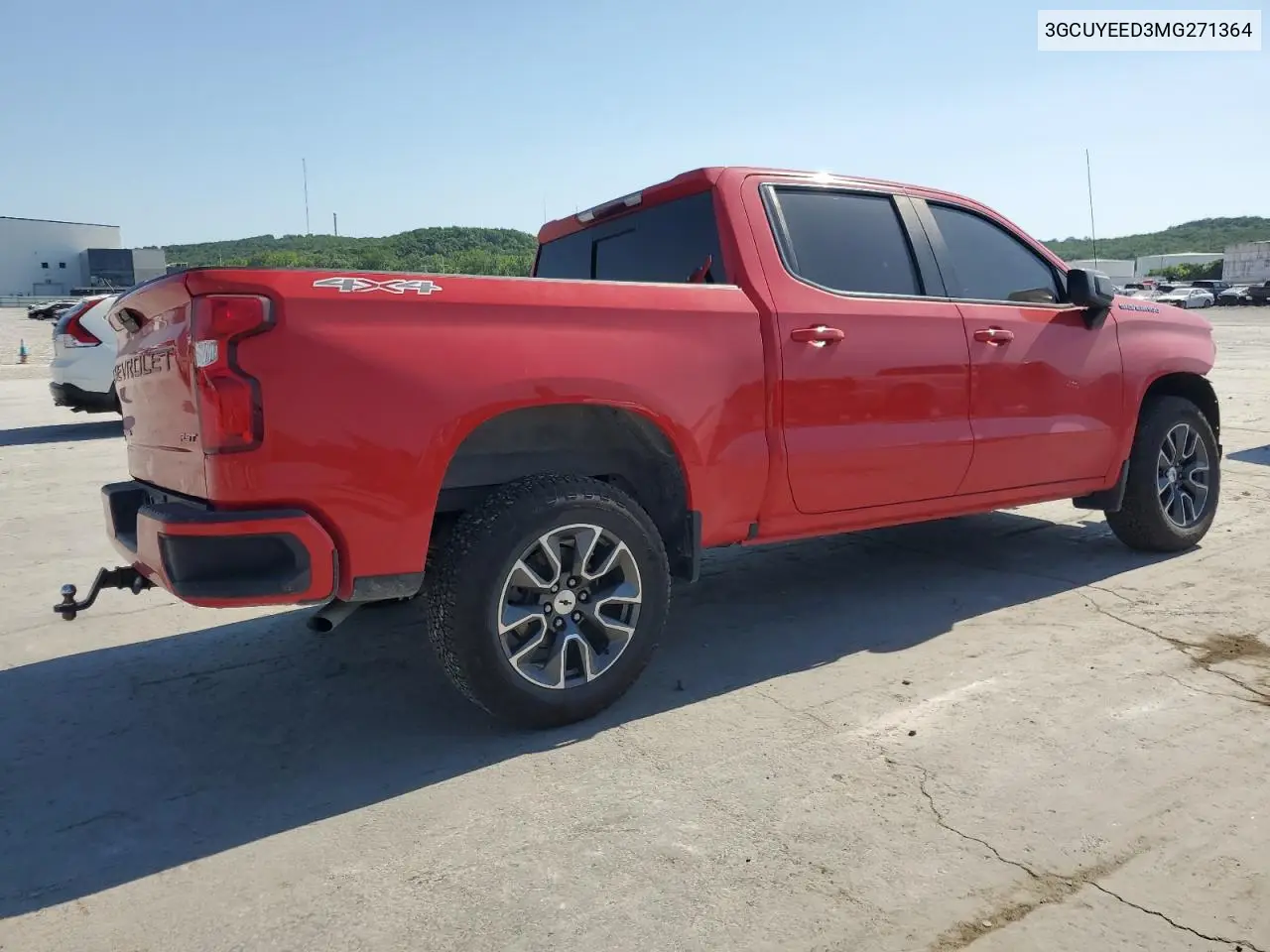 2021 Chevrolet Silverado K1500 Rst VIN: 3GCUYEED3MG271364 Lot: 56835125
