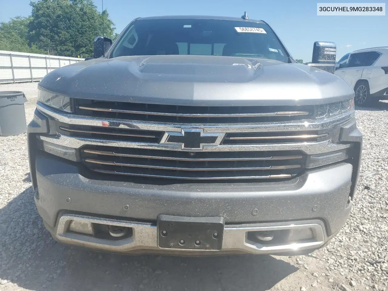 2021 Chevrolet Silverado K1500 High Country VIN: 3GCUYHEL9MG283348 Lot: 56858745